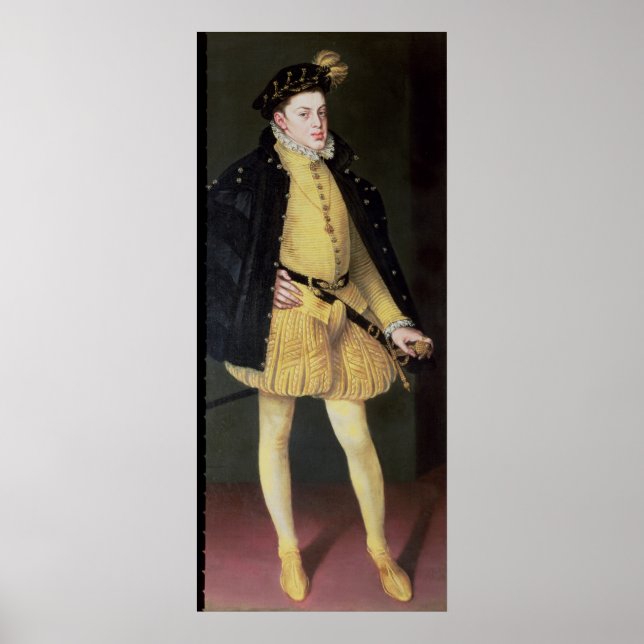 Don Carlos , Sohn von König Philip II. von Spanien Poster (Vorne)