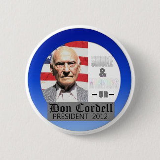 Don Cordell unabhängig für Präsidenten 2012 Button