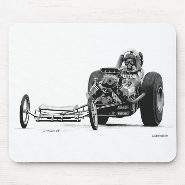 Don Garlits Mousepad (Vorne)
