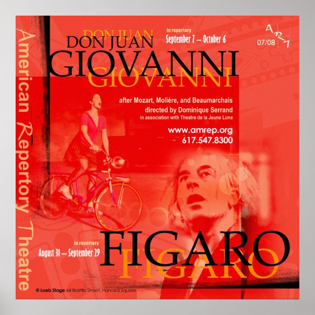 DON JUAN GIOVANNI und FIGARO 2 Poster (Vorne)
