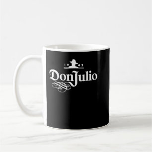 Don Julio 1942 Weißes Logo Classic T Shirt Kaffeetasse