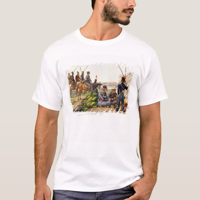Don-Kosaken im Jahre 1814 T-Shirt (Vorderseite)