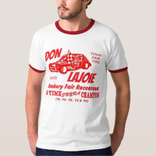 Don Lajoie Danbury angemessenes Racearena 2-Sided T-Shirt