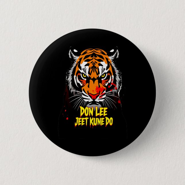 Don Lee Castillo Jeet Kune Do Jkd Mixed Martial Ar Button (Vorderseite)