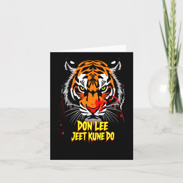 Don Lee Castillo Jeet Kune Do Jkd Mixed Martial Ar Karte (Vorderseite)