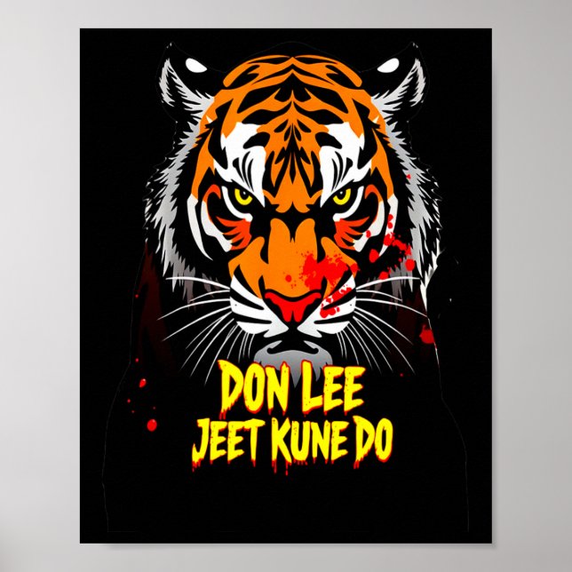 Don Lee Castillo Jeet Kune Do Jkd Mixed Martial Ar Poster (Vorne)