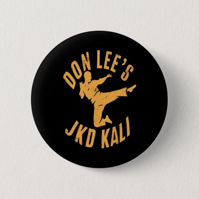 Don Lee Jeet Kune Do JKD Mixed Martial Arts Button (Vorderseite)