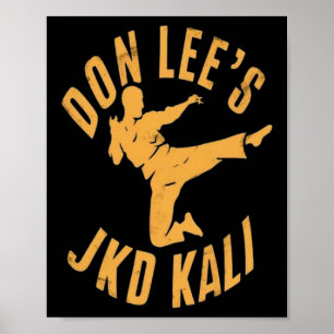 Don Lee Jeet Kune Do JKD Mixed Martial Arts Poster