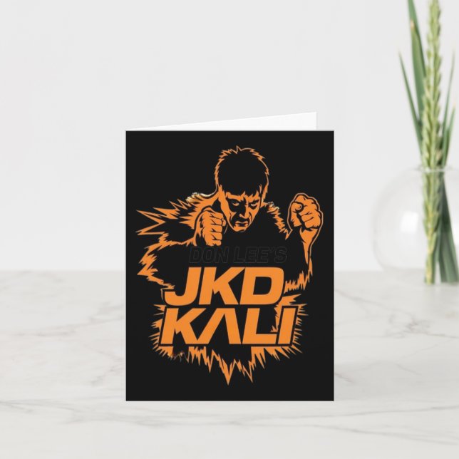 Don Lees Jkd Kali Karte (Vorderseite)