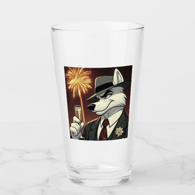 Don Lupo Canino "New Year" Glas (Vorderseite)