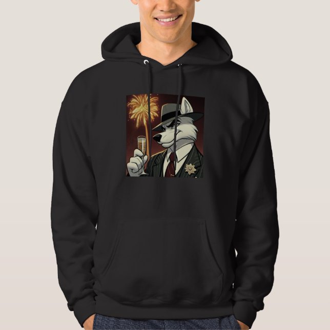 Don Lupo Canino "New Year" Hoodie (Vorderseite)