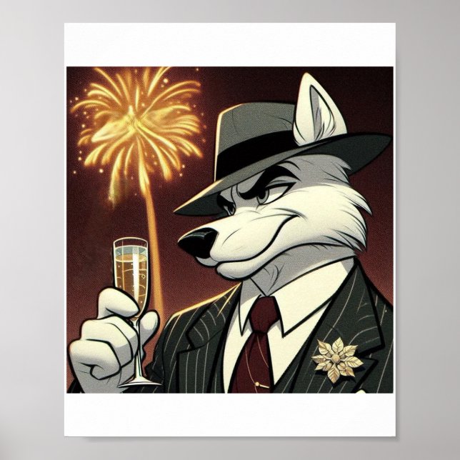 Don Lupo Canino "New Year" Poster (Vorne)