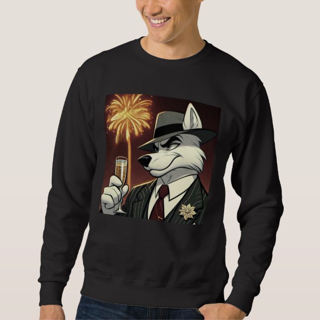 Don Lupo Canino "New Year" Sweatshirt (Vorderseite)