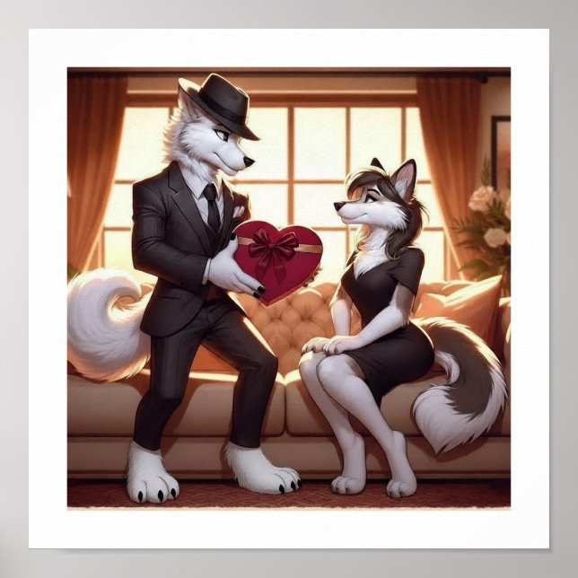 Don Lupo Canino "Valentines" Poster (Vorne)