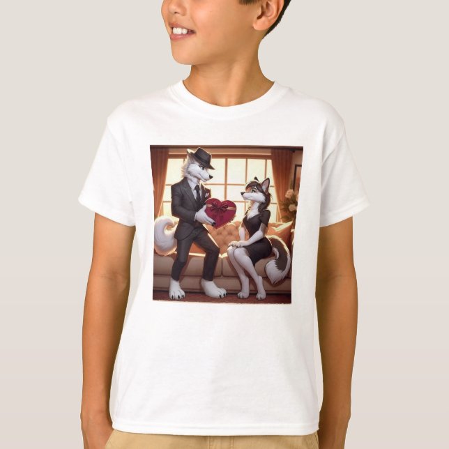 Don Lupo Canino "Valentines" T-Shirt (Vorderseite)