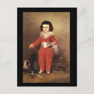 Don Manuel Osorio de Zuniga_Portraits Postkarte