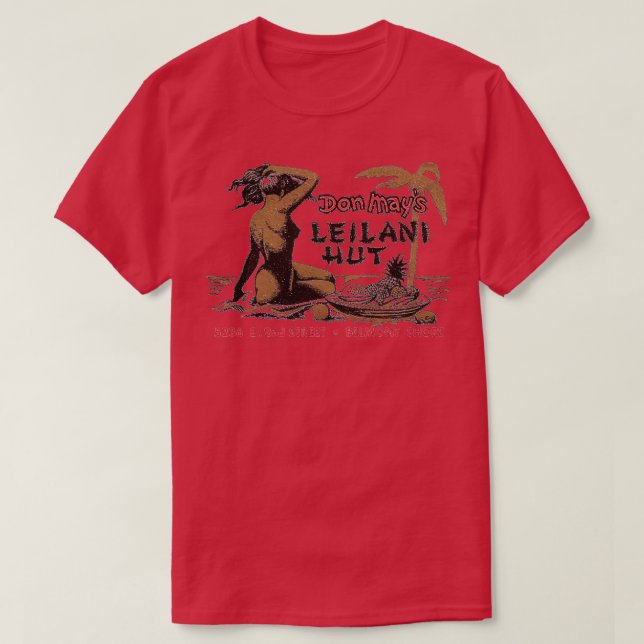 Don Mays Leilani Hut T-Shirt (Design vorne)