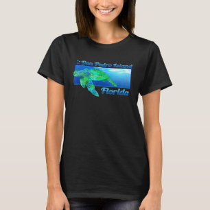 Don Pedro Insel Florida Swimming Sea Turtle T-Shirt