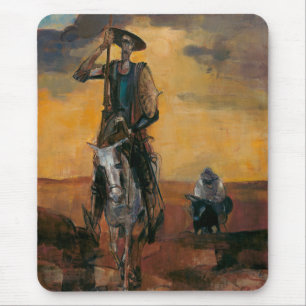 Don Quichote auf der Weise Stanislav Stanek Mousepad