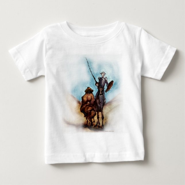 Don Quichote Baby T-shirt (Vorderseite)