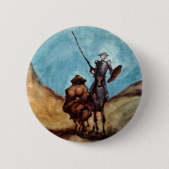 Don Quichote Button (Vorderseite)