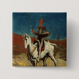Don Quichote, c.1865-1870 Button