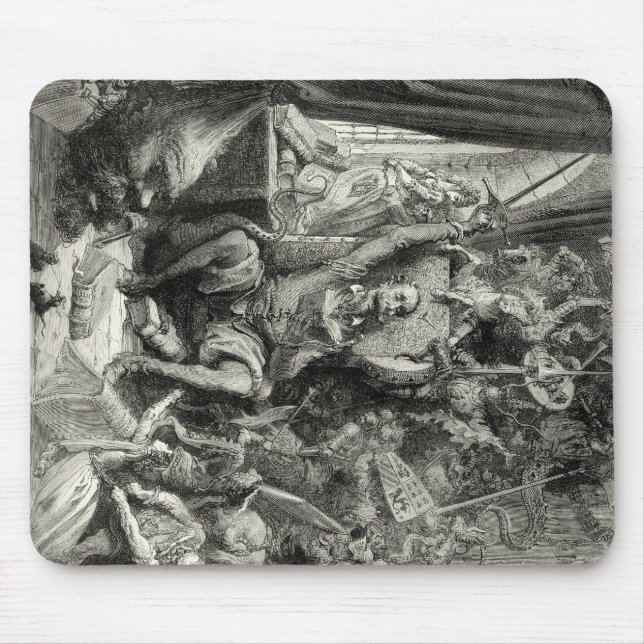Don Quichote de la Mancha Mousepad (Vorne)