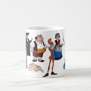 DON QUICHOTE 's-FREUNDE Tasse - 400 Jahre Taza