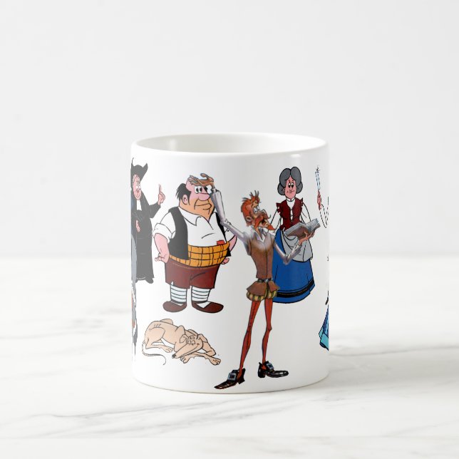 DON QUICHOTE 's-FREUNDE Tasse - 400 Jahre Taza (Mittel)