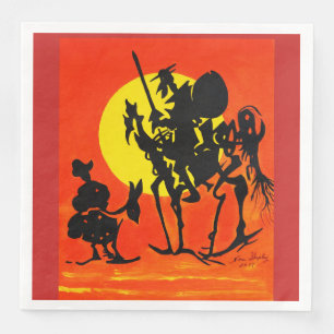 DON QUICHOTE SERVIETTE