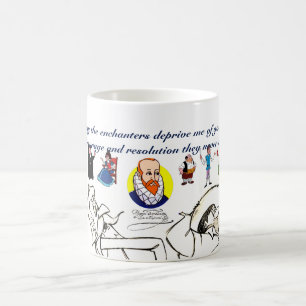 DON QUICHOTE u. FREUNDE (400 Jahre) Tasse