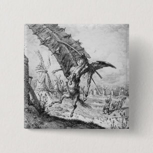 Don Quichote und die Windmühlen Button