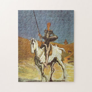 "Don Quichote und Sancho Panza Puzzle