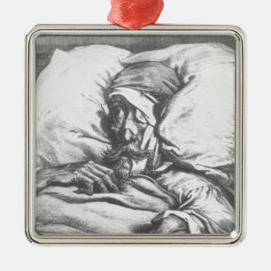 Don Quichote verwundet Ornament Aus Metall