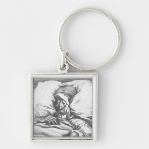 Don Quichote verwundet Schlüsselanhänger