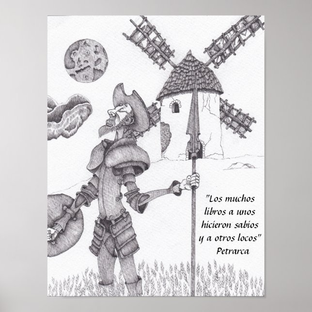 Don Quijote de La Mancha Poster (Vorne)
