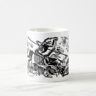Don Quijote durch José Guadalupe Posada Tasse