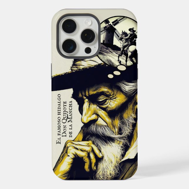 Don Quijote iPhone Hülle (Rückseite)