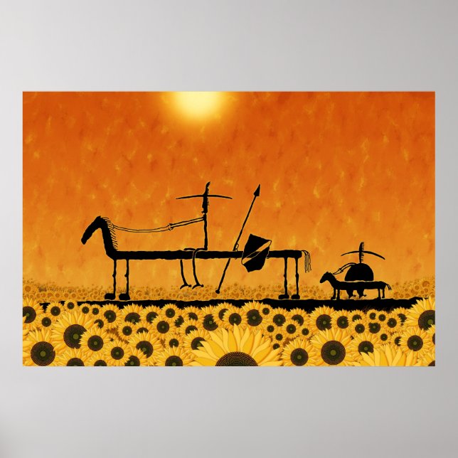 Don Quijote Poster (Vorne)