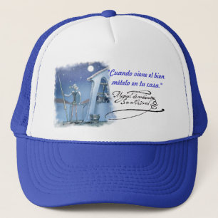 DON QUIJOTE - SANCHO - Cervantes - Gorra Visera Truckerkappe