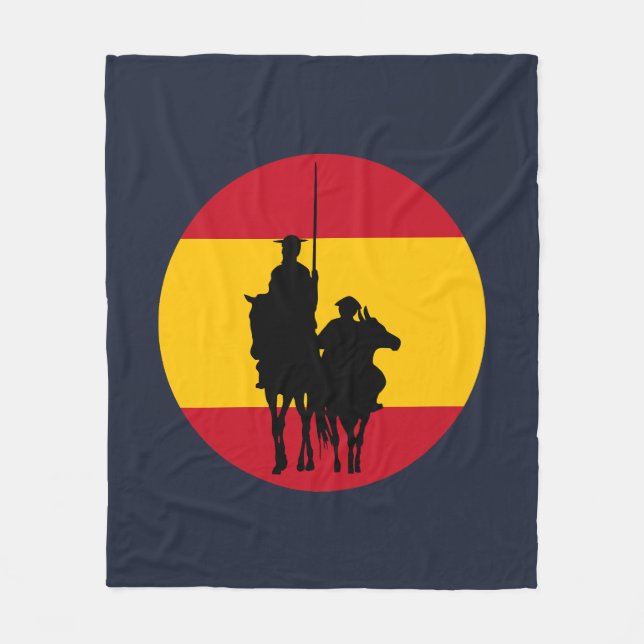Don Quixote 2 Fleecedecke (Vorderseite)