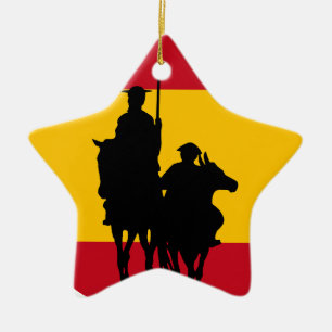 Don Quixote 2 Keramik Ornament