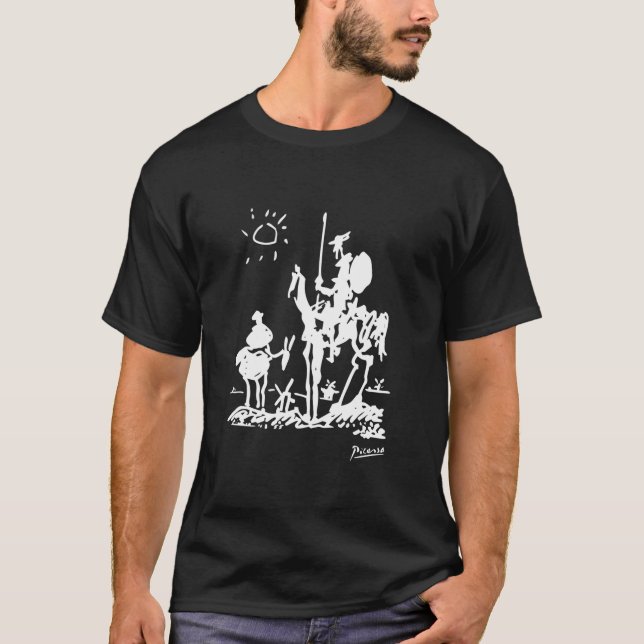 Don Quixote Artwork Long Sleeve T Shirt (Vorderseite)