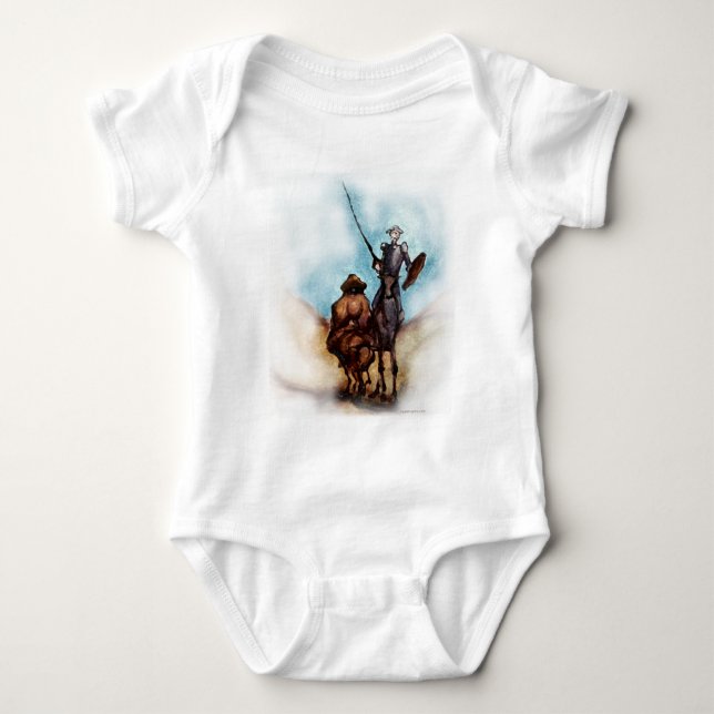 Don Quixote Baby Strampler (Vorderseite)