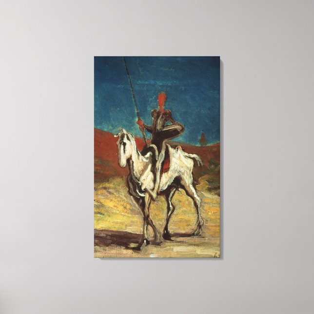 Don Quixote, c.1865-1870 Leinwanddruck (Vorderseite)