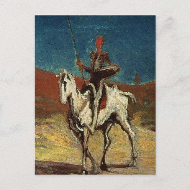 Don Quixote, c.1865-1870 Postkarte (Vorderseite)