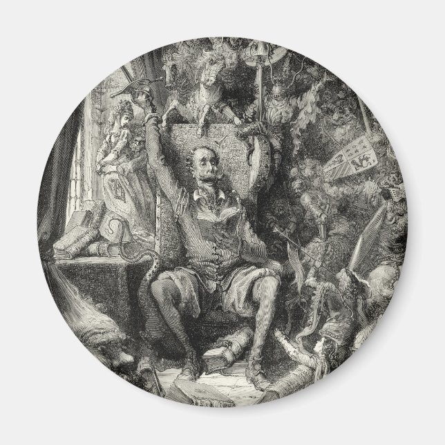 Don Quixote de la Mancha Magnet (Vorne)