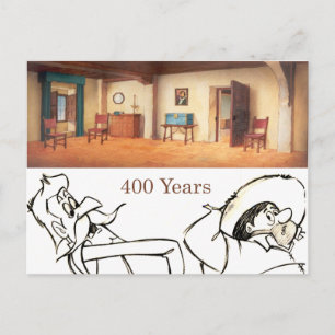 DON QUIXOTE - Hintergrund der Animation von Cartoo Postkarte
