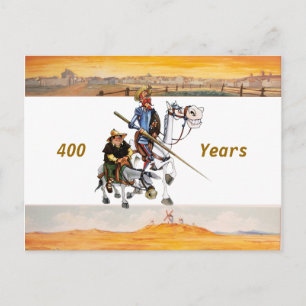 DON QUIXOTE - Hintergrund der Animation von Cartoo Postkarte