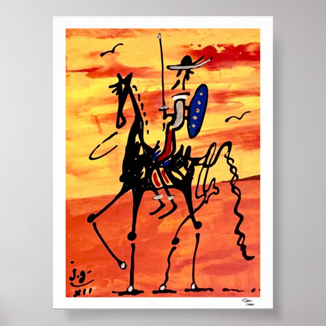 Don Quixote Poster (Vorne)